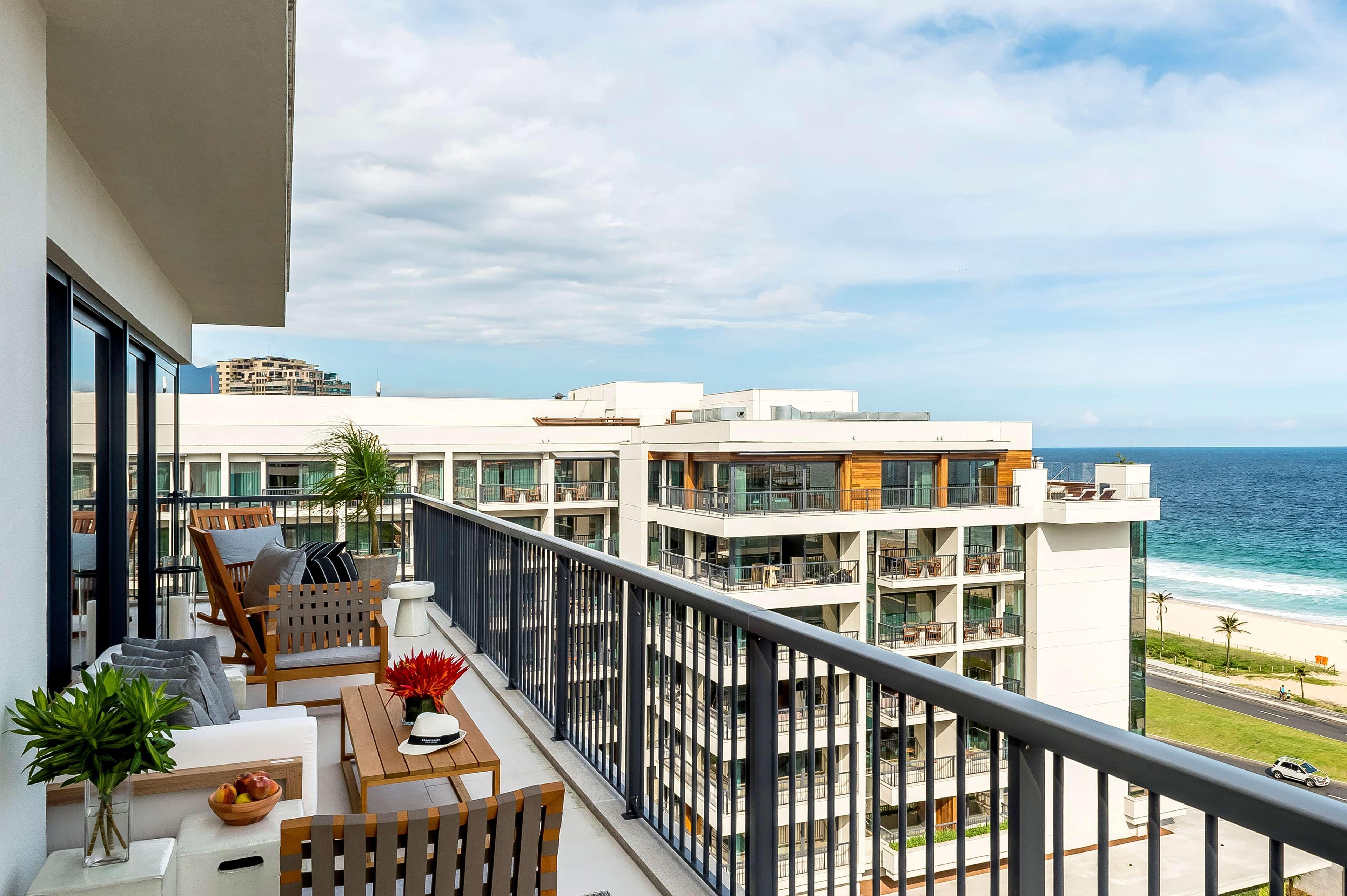 Hotel Grand Hyatt Rio De Janeiro Esterno foto Balcony