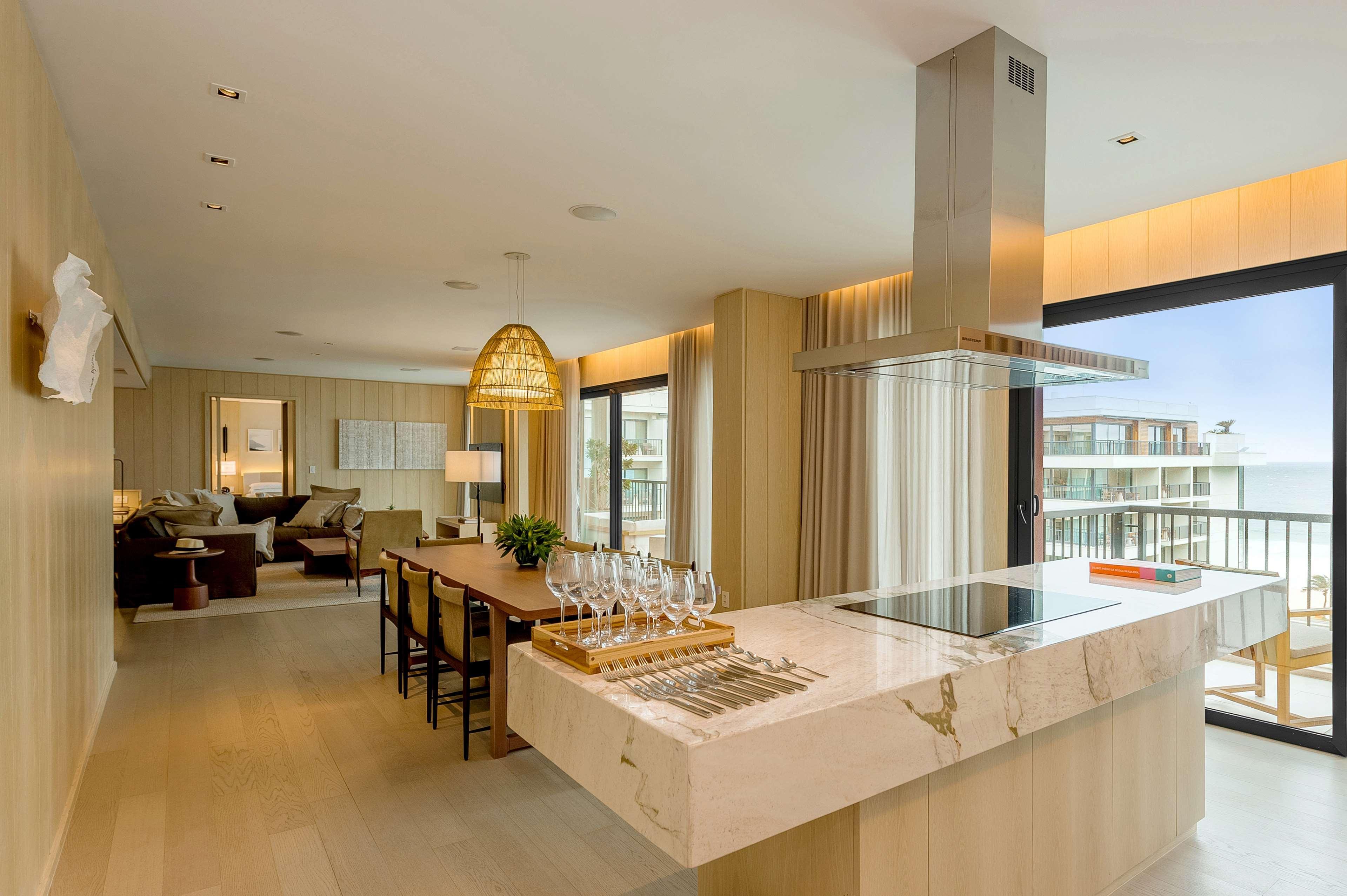 Hotel Grand Hyatt Rio De Janeiro Esterno foto The kitchen of a three-bedroom apartment