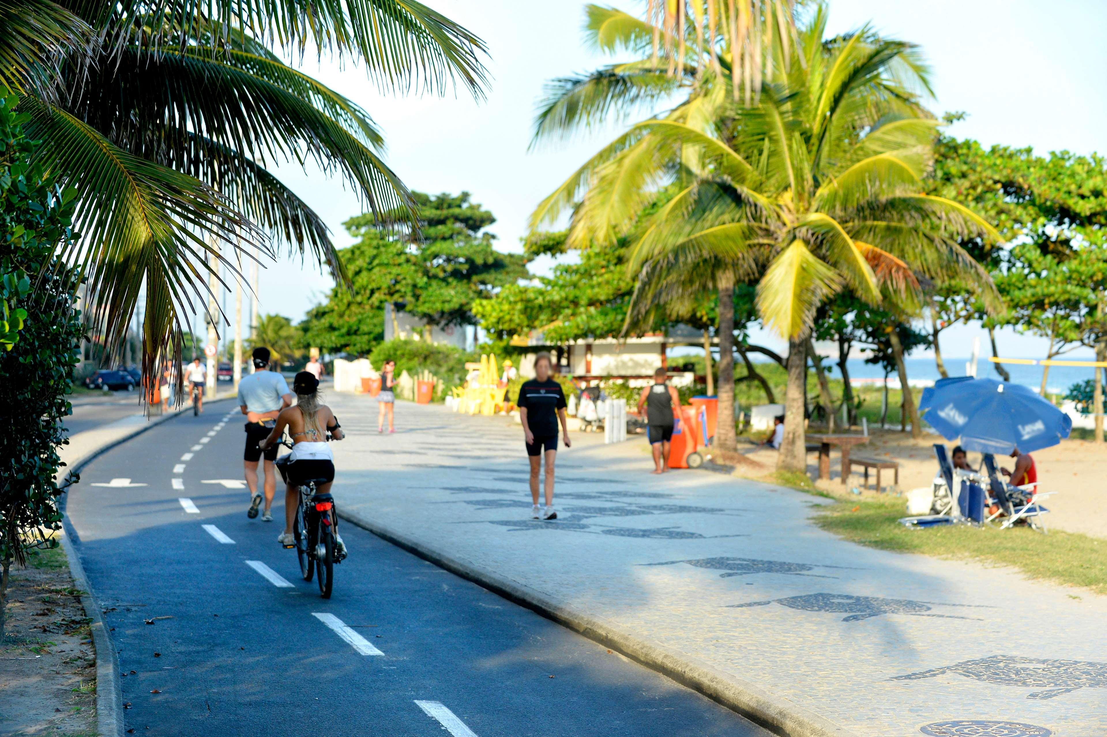 Hotel Grand Hyatt Rio De Janeiro Esterno foto Bike path along the beach