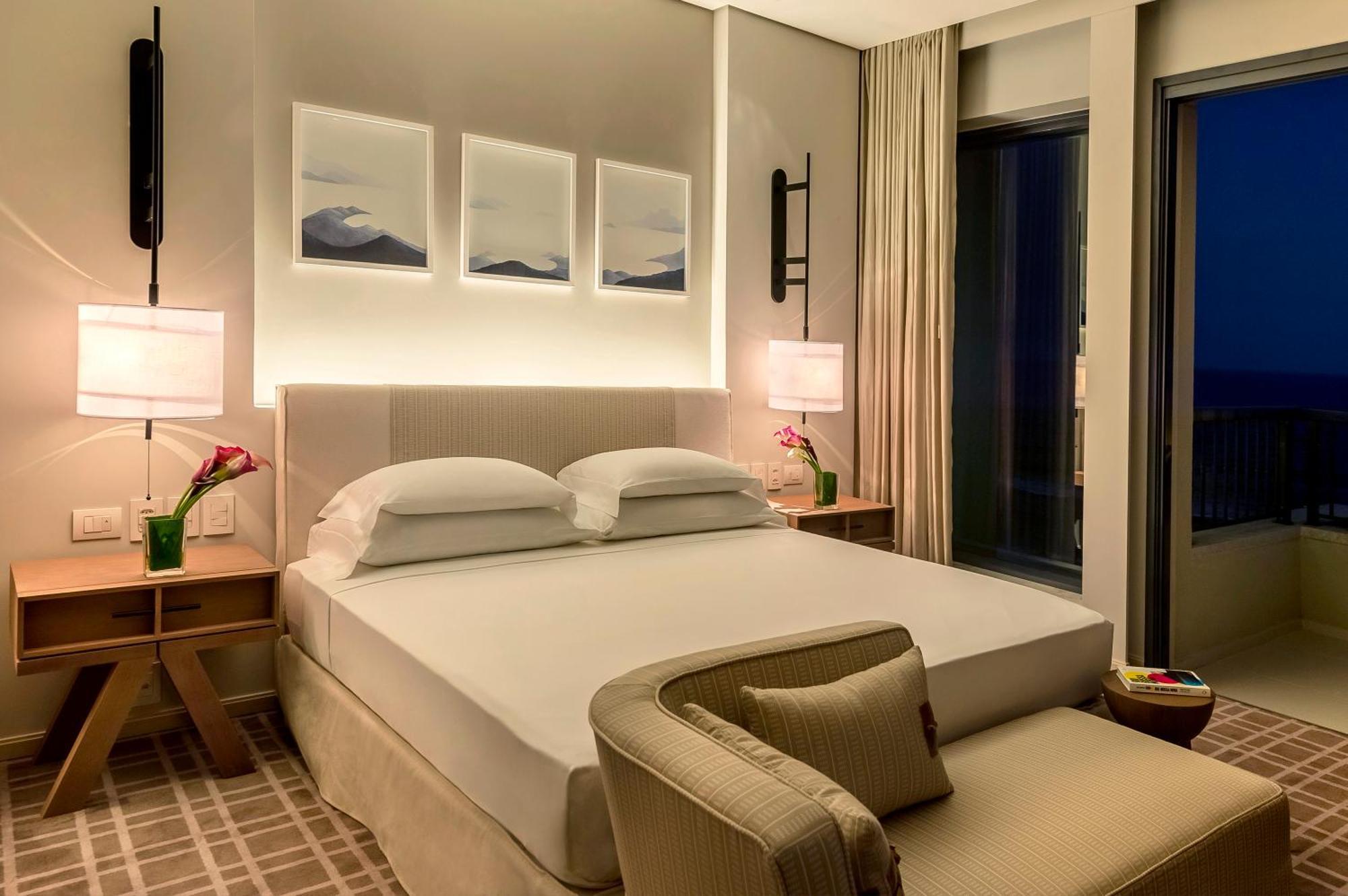 Hotel Grand Hyatt Rio De Janeiro Camera foto A bedroom at the hotel