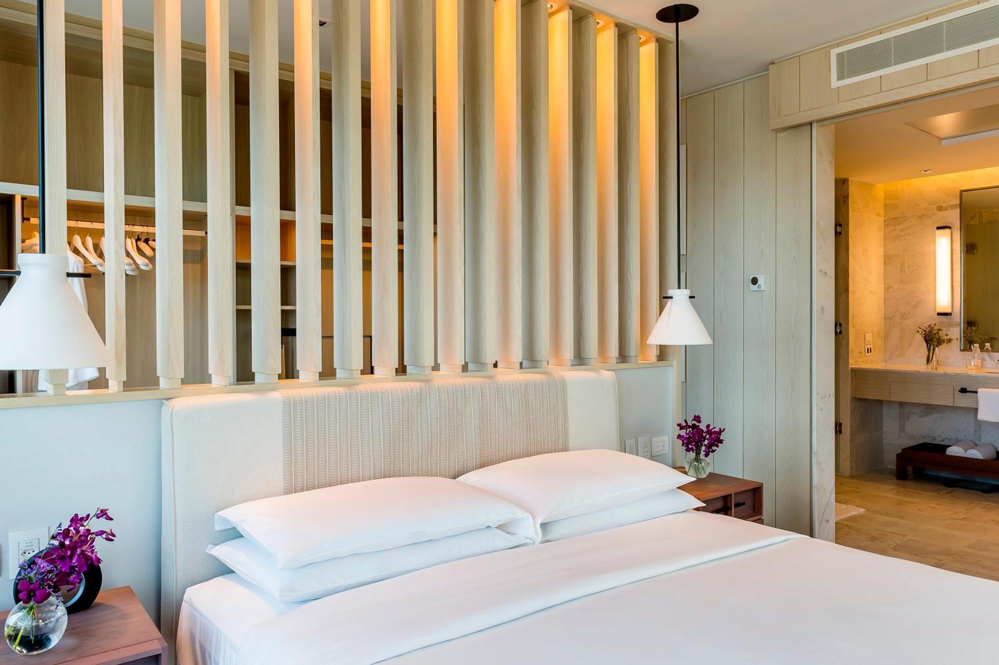 Hotel Grand Hyatt Rio De Janeiro Camera foto A bedroom at the hotel