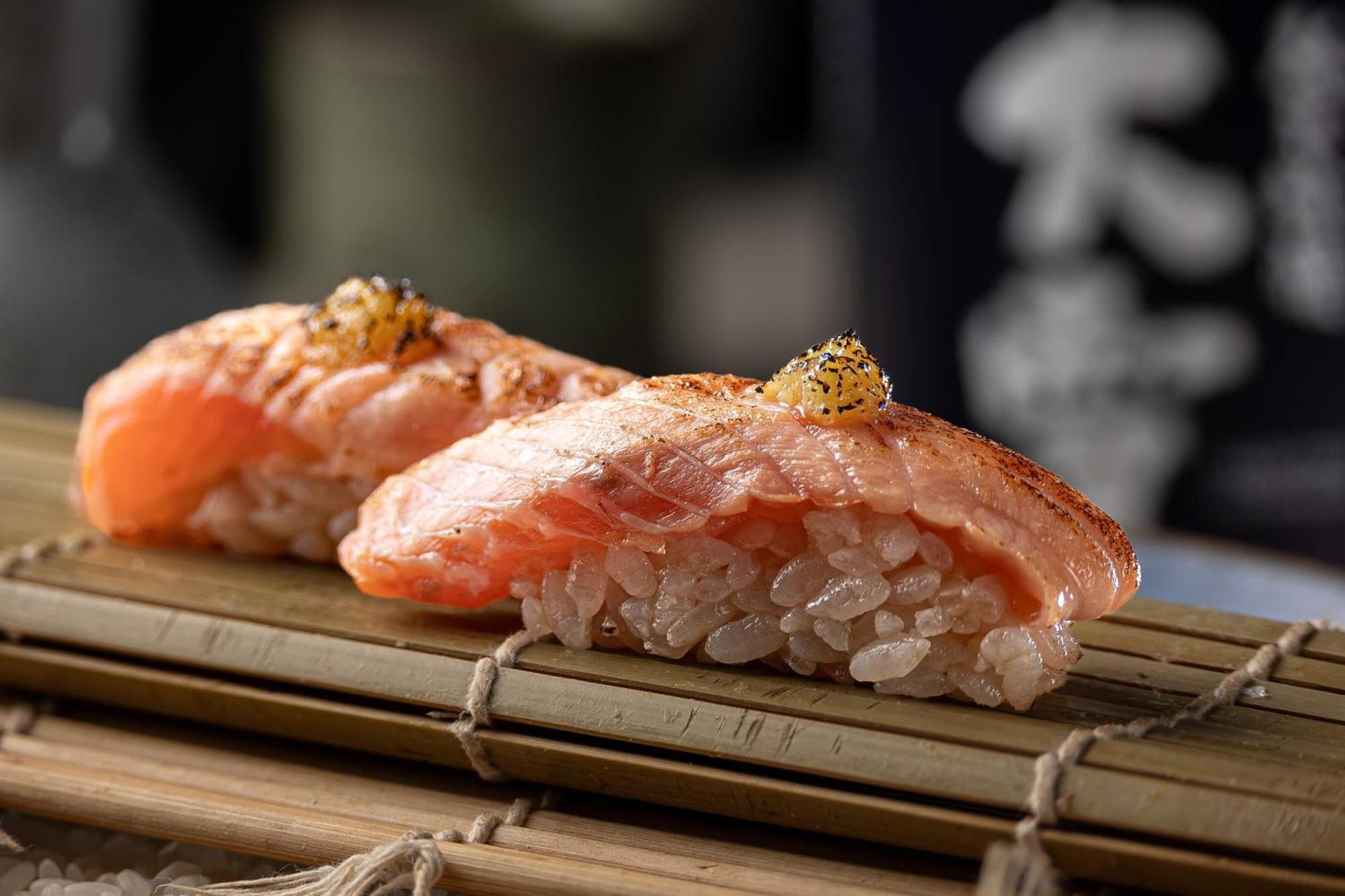 Hotel Grand Hyatt Rio De Janeiro Esterno foto Salmon sushi